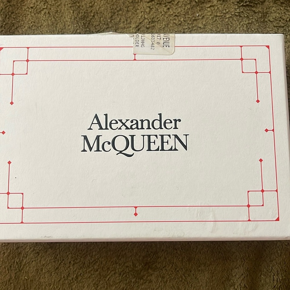 ALEXANDER MCQUEEN CREDIT. CARD HOLDER (Used)